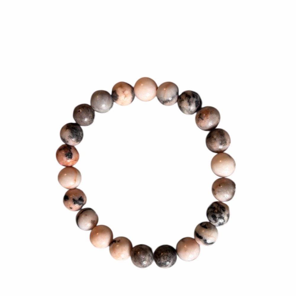 Rhodonight 8 MM Beaded Bracelet - Picture 5 of 7